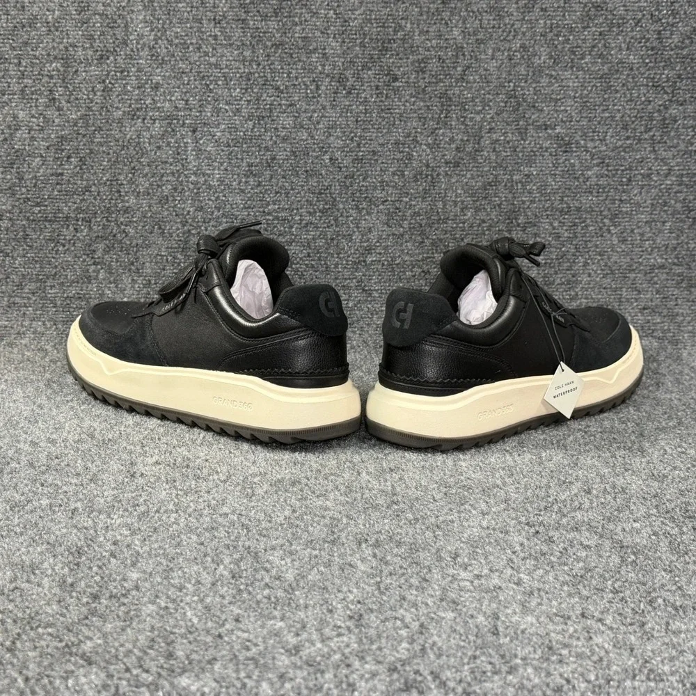 Cole Haan GrandPrø Crossover Waterproof Golf Shoe Mens 10 Black Leather Athletic
